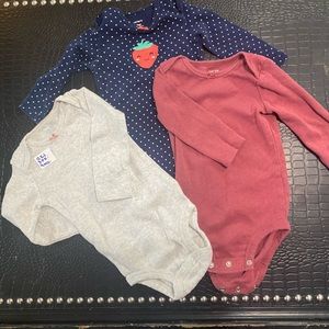 Three pack of onesies